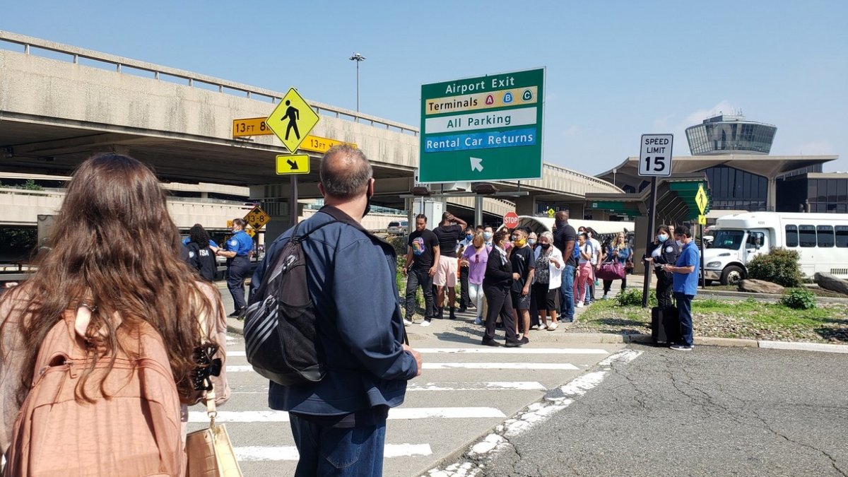 Newark Airport Terminal Evacuated Due to Security Breach NBC New York