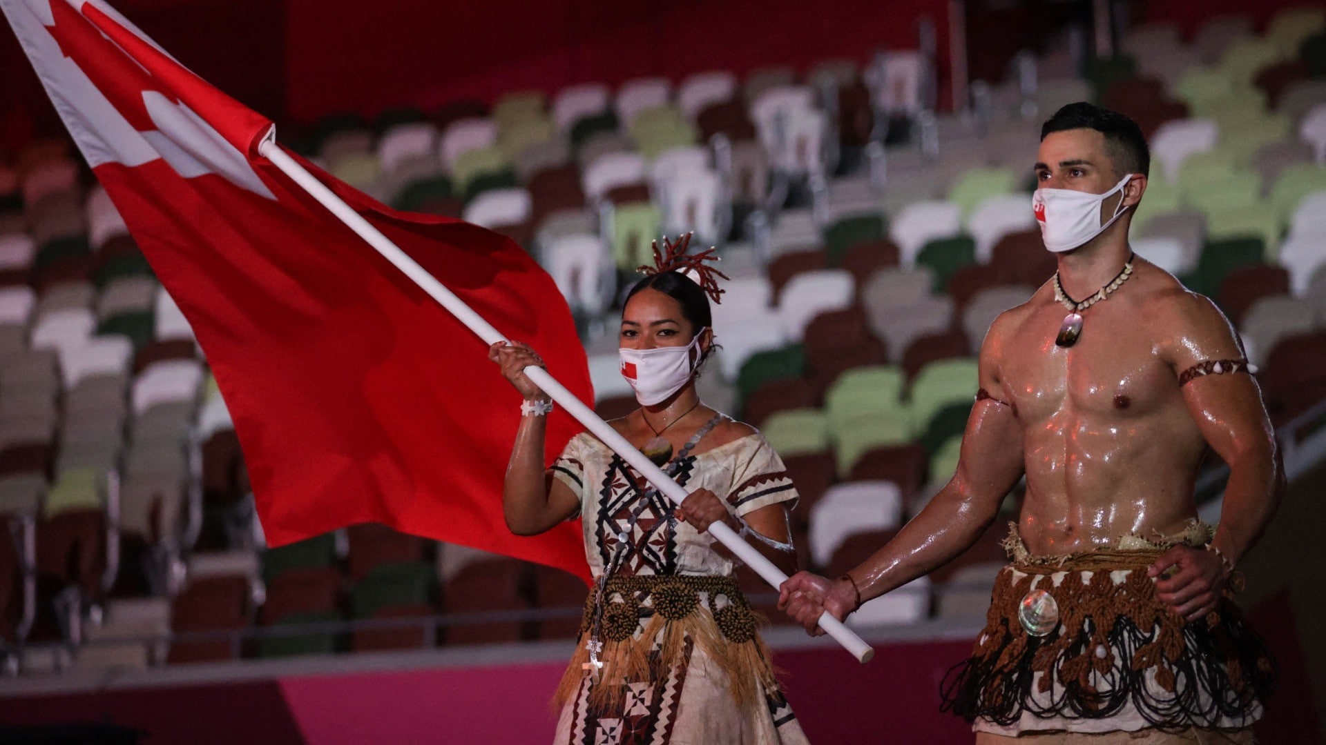 ‘Shirtless Tongan’ Makes Olympic History NBC New York