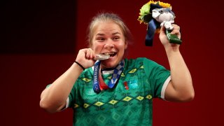 Turkmenistan's Polina Guryeva takes home silver