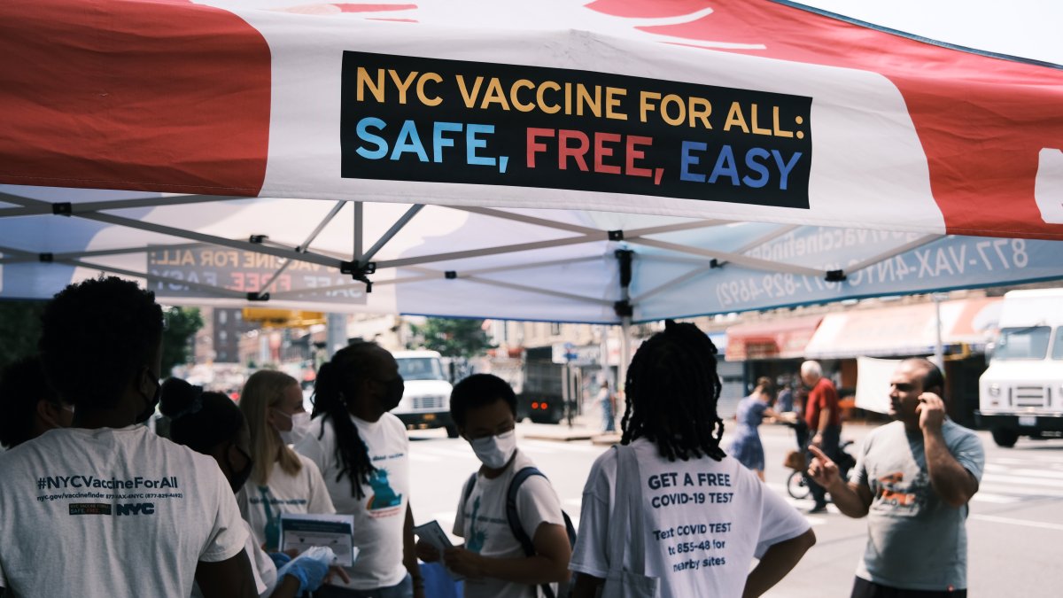 Nearly TwoThirds of New Yorkers Are Fully Vaccinated NBC New York