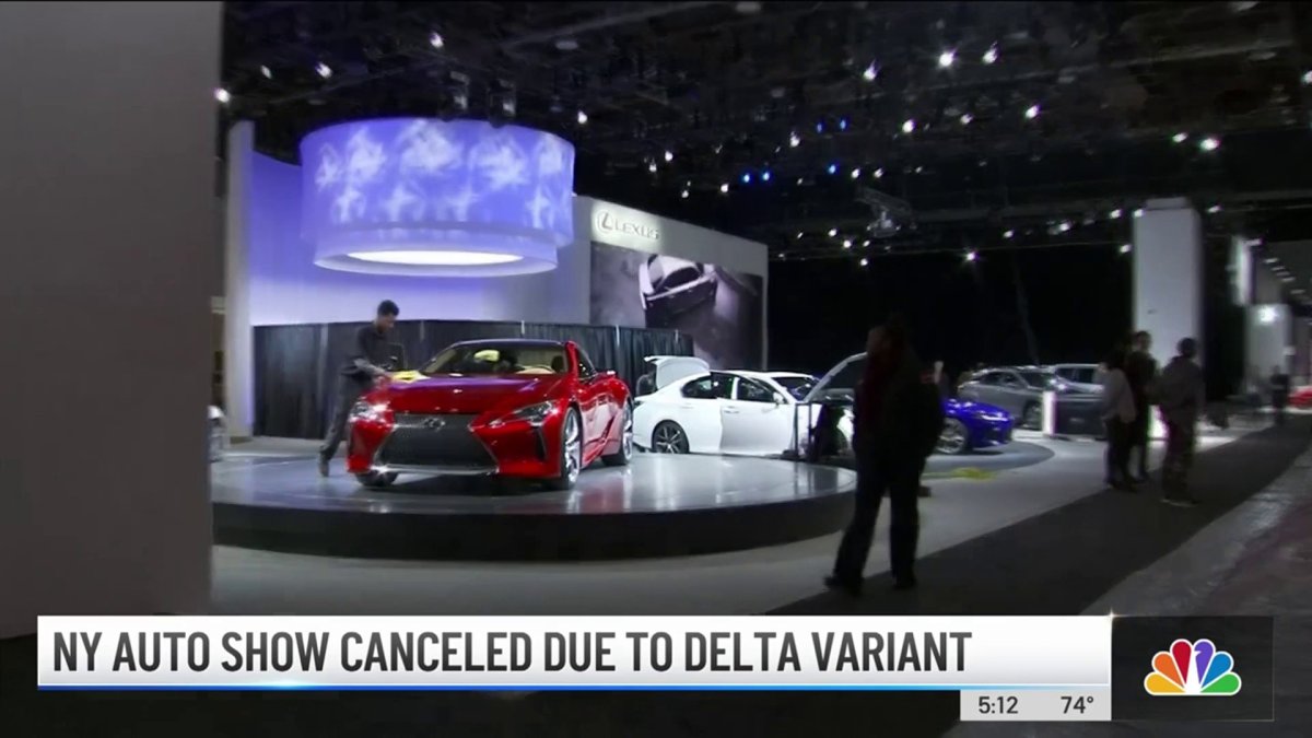 NY Auto Show Canceled Due to Delta Variant NBC New York