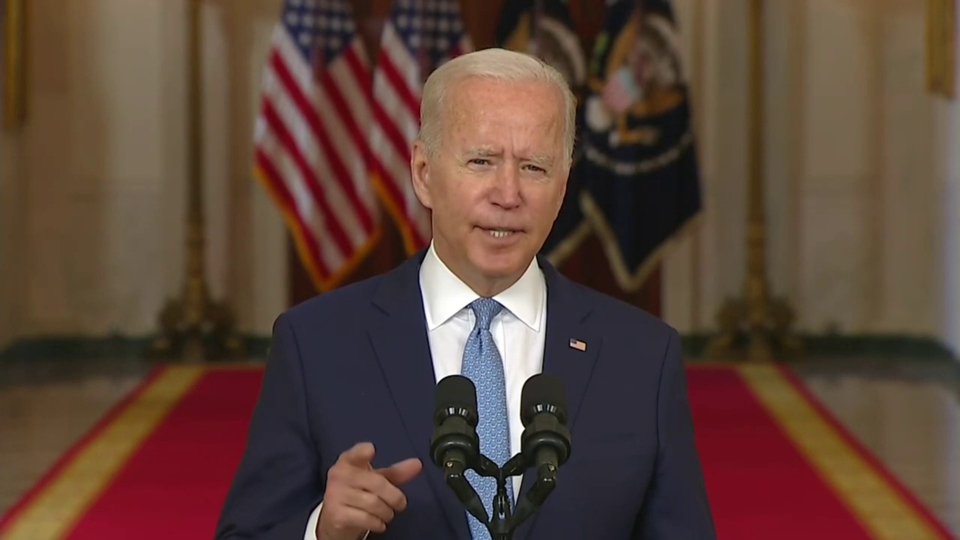 Watch President Biden’s Full Speech On Ending The War In Afghanistan ...