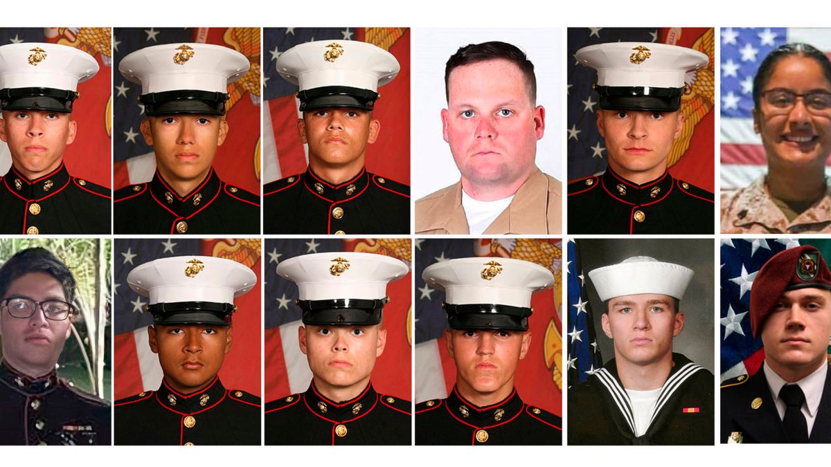 These Are The US Troops Killed In The Kabul Airport Attack NBC New York