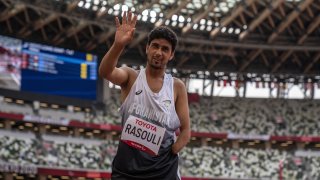 Hossain Rasouli of Team Afghanistan Paralympics