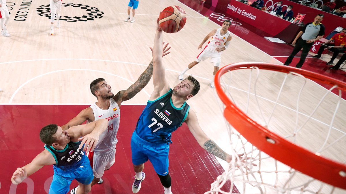 Luka Doncic, Slovenia Remain Unbeaten Headed to Olympic Quarterfinals ...