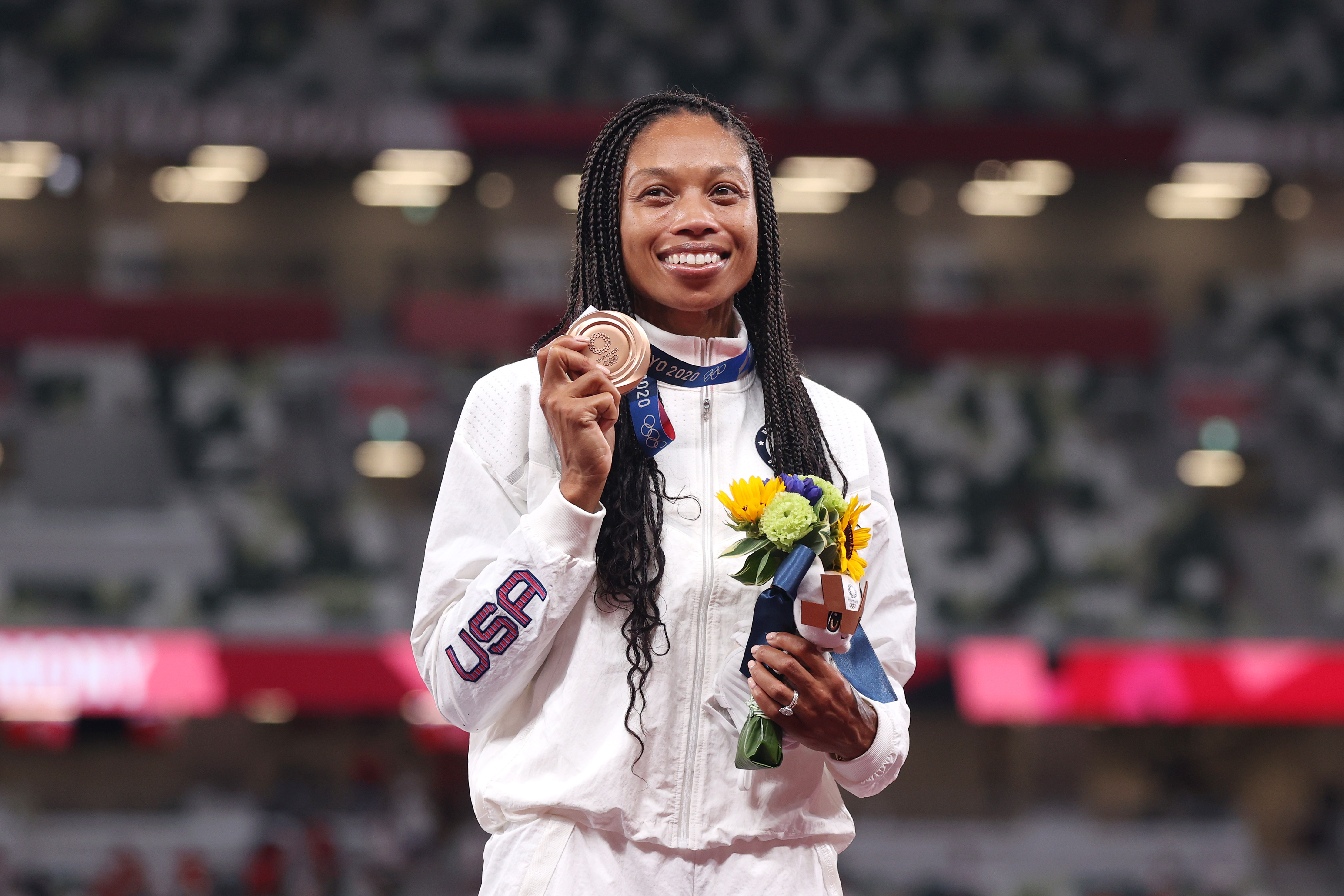 Track and Field: Allyson Felix Becomes Most Decorated Female Track and  Field Athlete – NBC New York