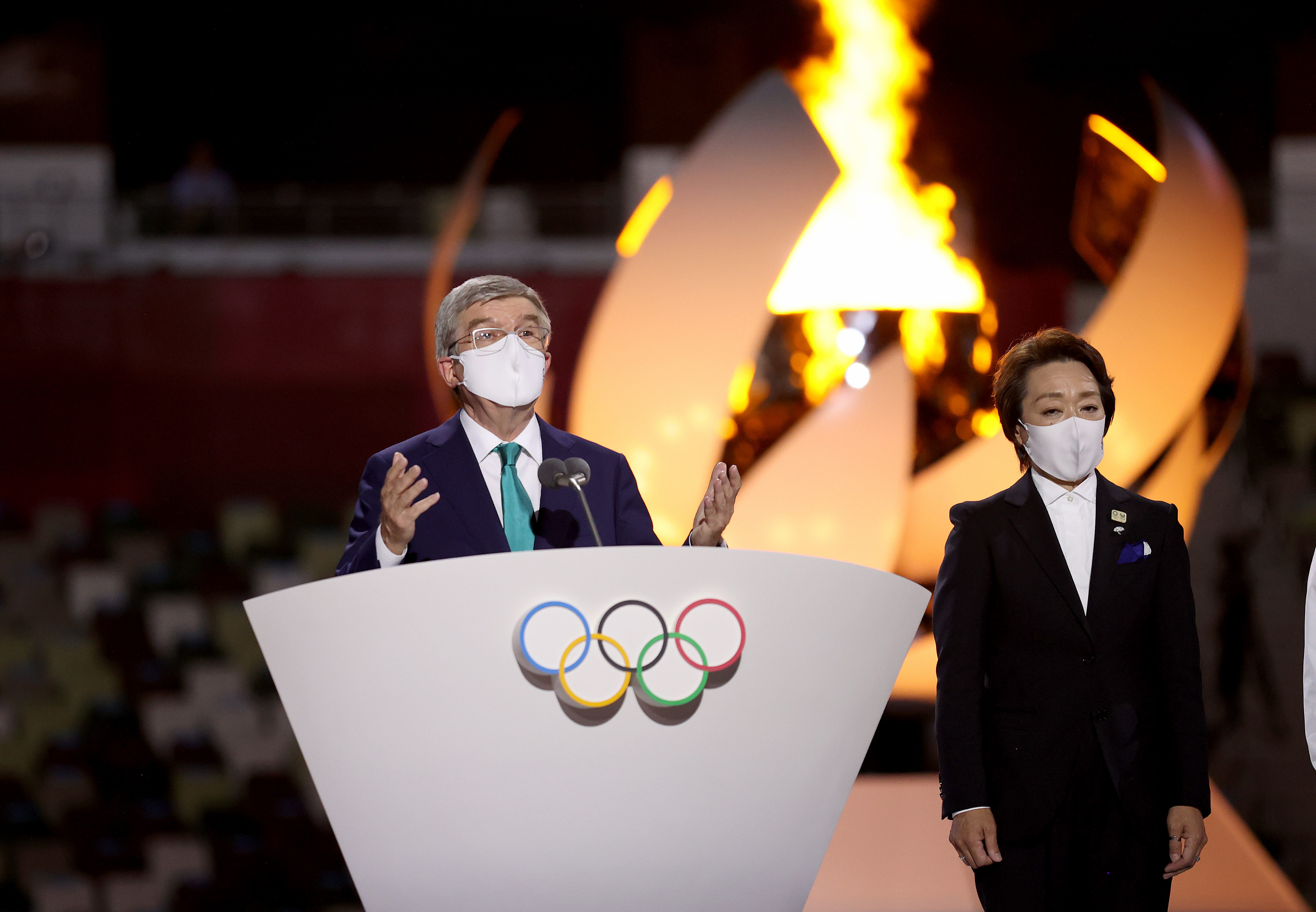 Tokyo Olympics Closing Ceremony in Pictures NBC New York