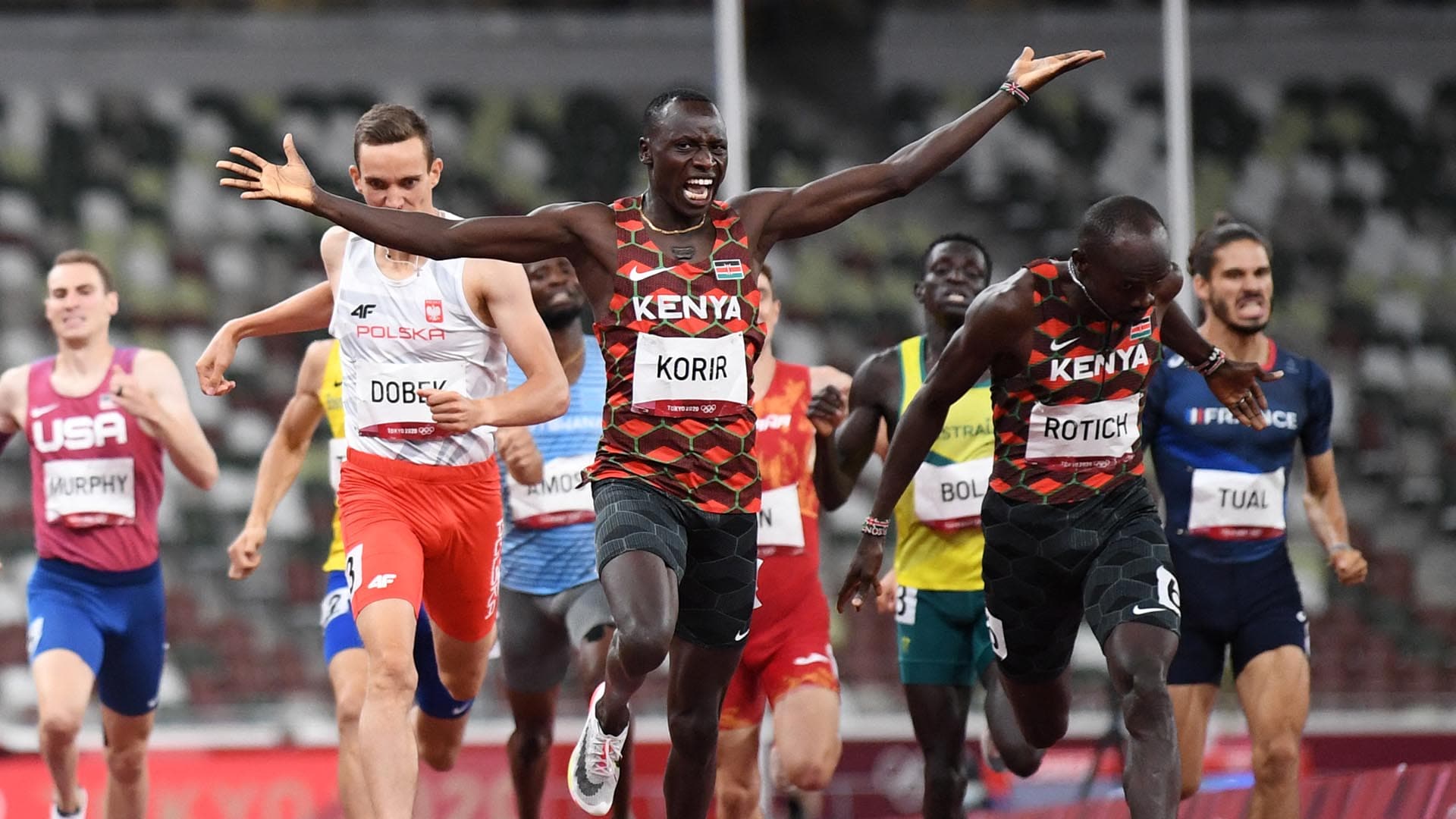 Emmanuel Korir Extends Kenya's 800m Dominance - NBC New York