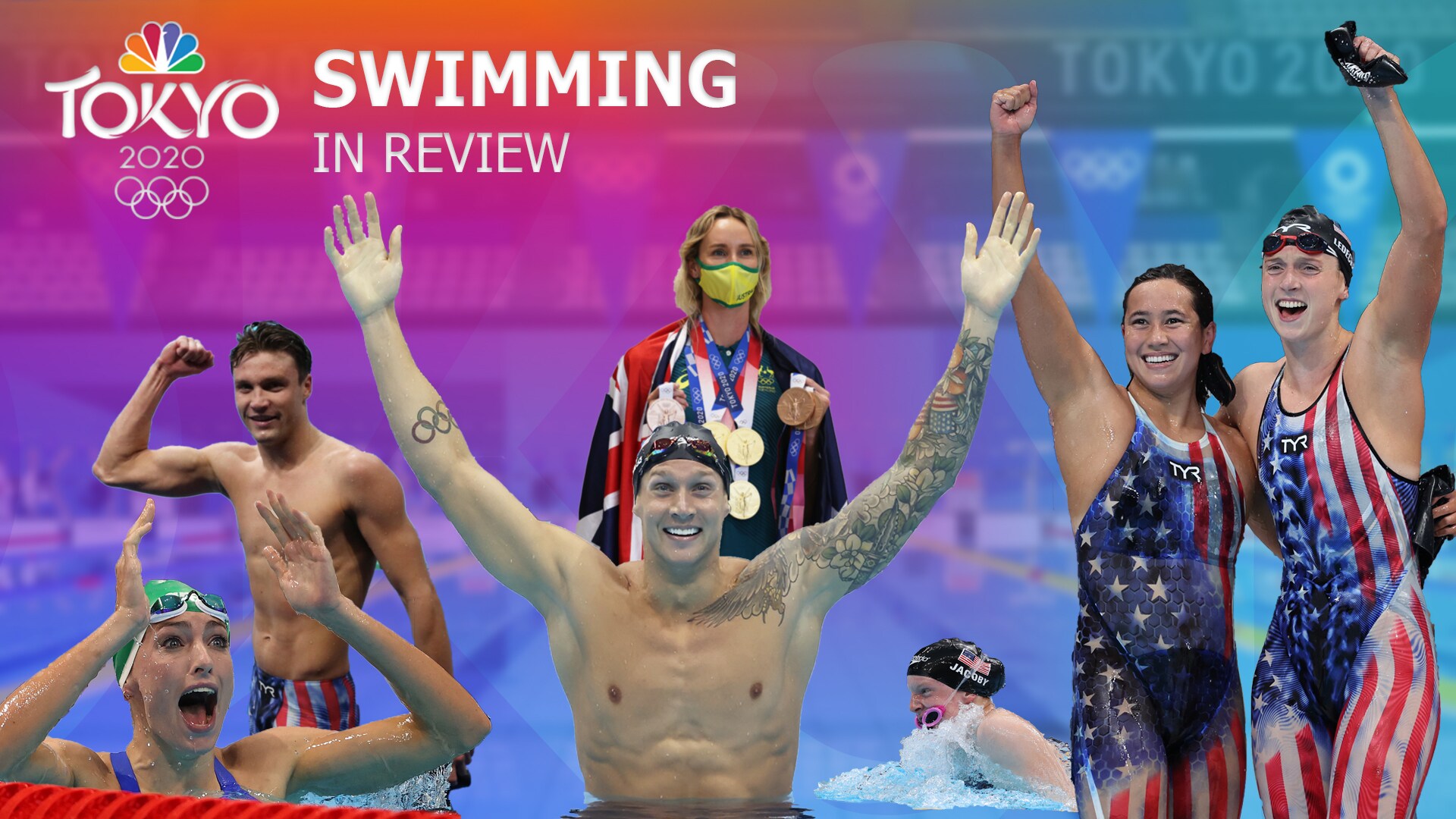 Tokyo Olympic Swimming in Review Legacies Cemented for Katie Ledecky