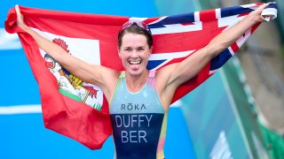 Duffy wins gold, U.S. earns bronze in women's triathlon