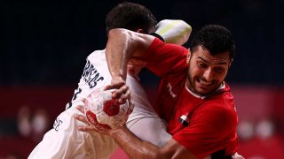 France defends Egypt in handball