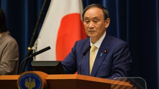 Japan's Prime Minister Yoshihide Suga