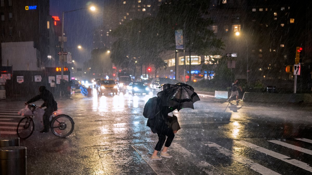 Tri-State Hit With More Heavy Rain, Flash Floods Amid 6th NYC Wettest ...