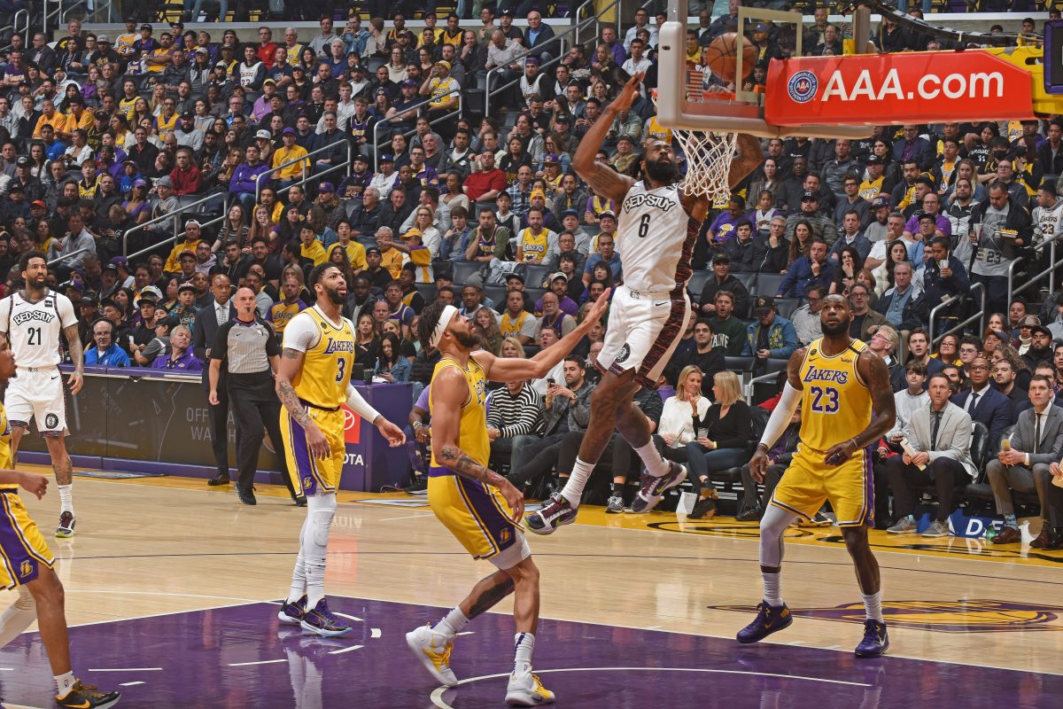 Brooklyn Nets v Los Angeles Lakers