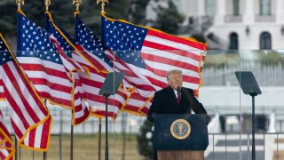 President Trump Speaks At Save America Rally