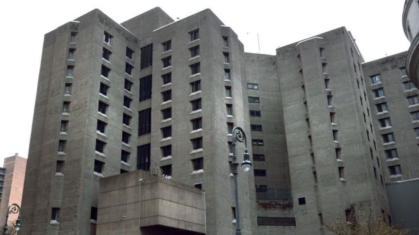 The Metropolitan Correctional Center, which is operated by the Federal Bureau of Prisons, stands in lower Manhattan on November 19, 2019 in New York City.