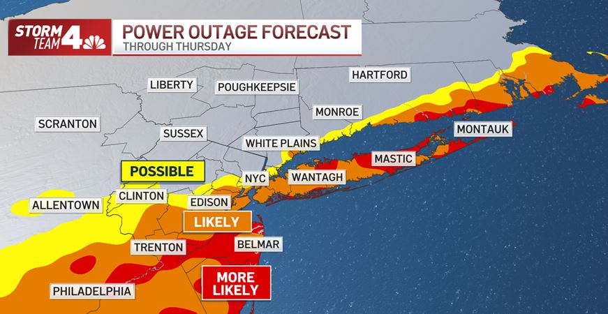 power outage forecast