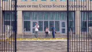 The Embassy of the United States of America in Cuba. The CIA has set up a task force to advance the investigation into the attacks on American diplomats in Cuba starting in 2017.