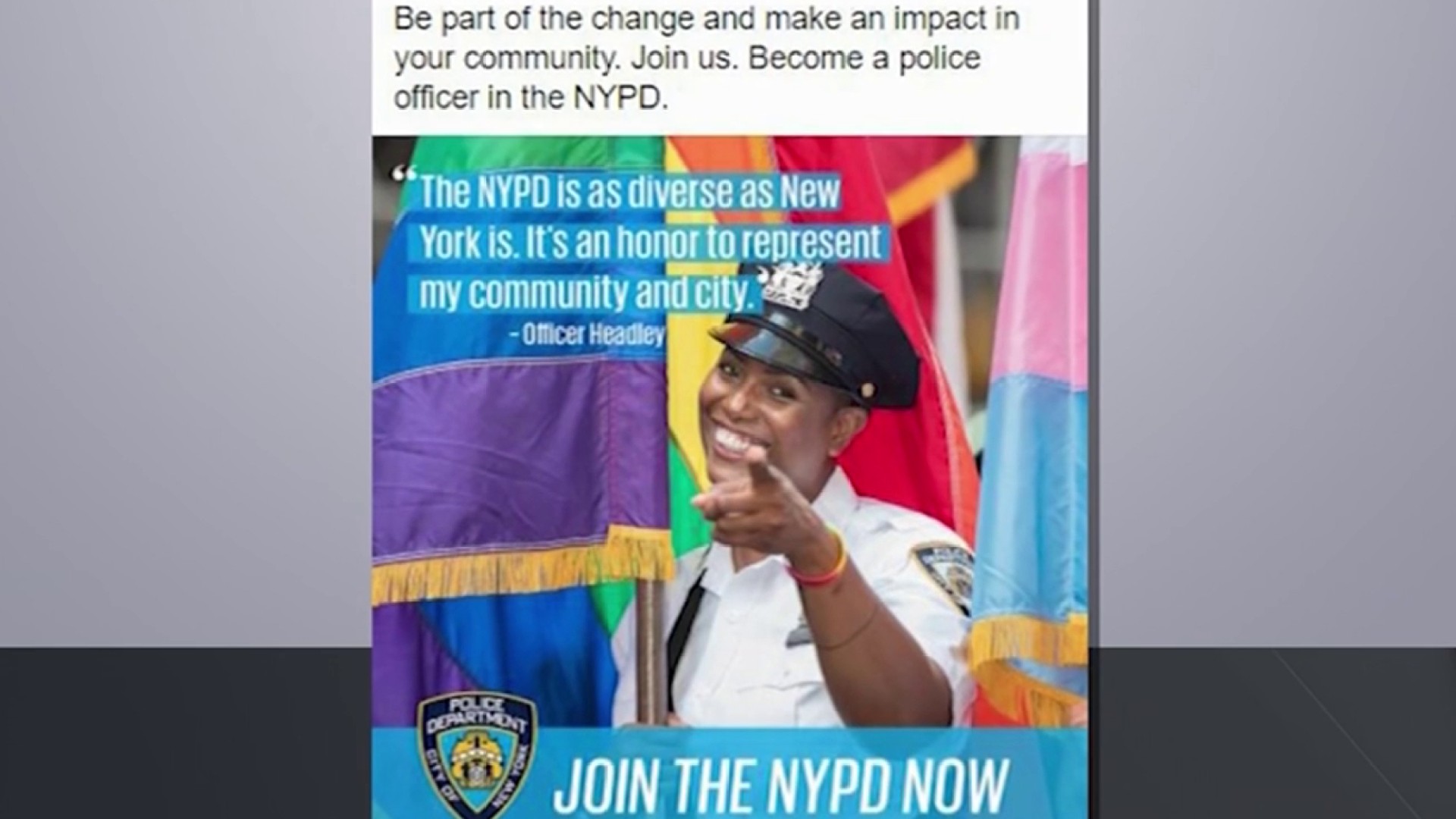 nypd recruit hat