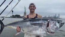 Easier found than caught: local fishermen tested by bluefin tuna