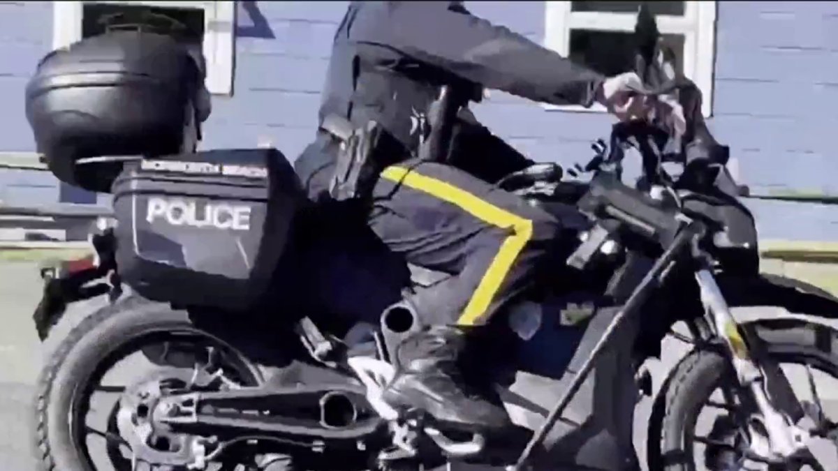 Monmouth Beach Police Invest in Electric Motorcycle to Fight Climate Change - NBC New York