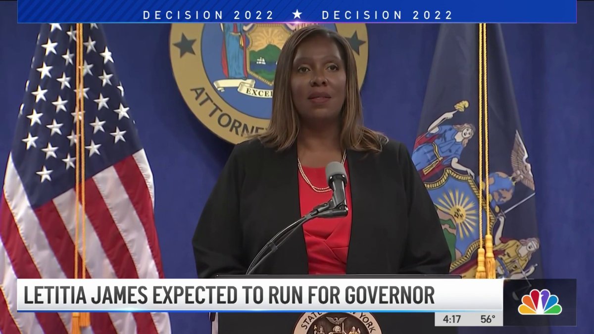 Letitia James Expected to Announce Run For Governor – NBC New York