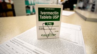 Box of ivermectin