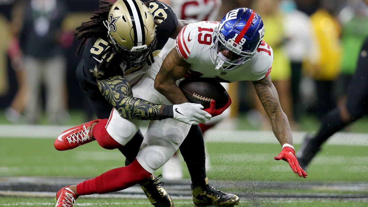 Giants make big comeback to beat Saints in overtime, 27-21