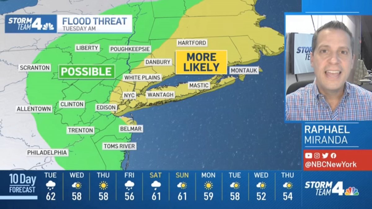 Latest Forecast From Storm Team 4 – NBC New York