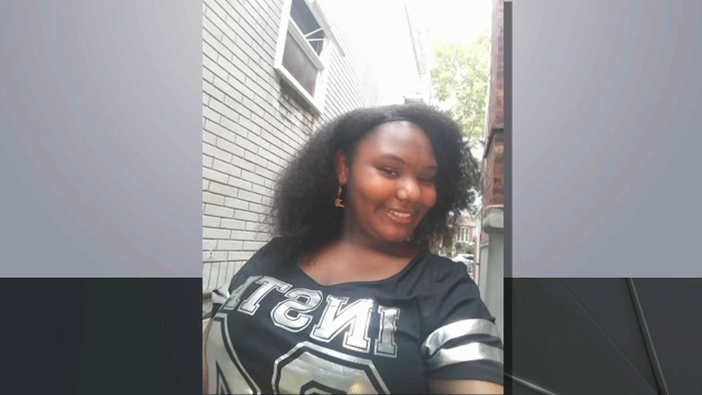 A photo of Kyla Sobers shared by her family. The 16-year-old was shot in the head in a Brooklyn playground after school Friday.