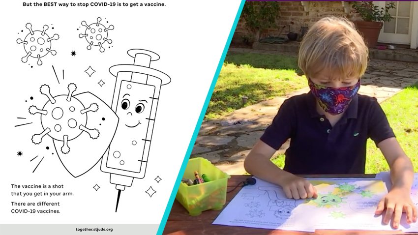 COVID-19 vaccines could be available to children ages 5 to 11 as soon as next week if the CDC gives final approval, and doctors at St. Jude Children’s Hospital are putting out a coloring book that helps explain the vaccine in language kids can understand.