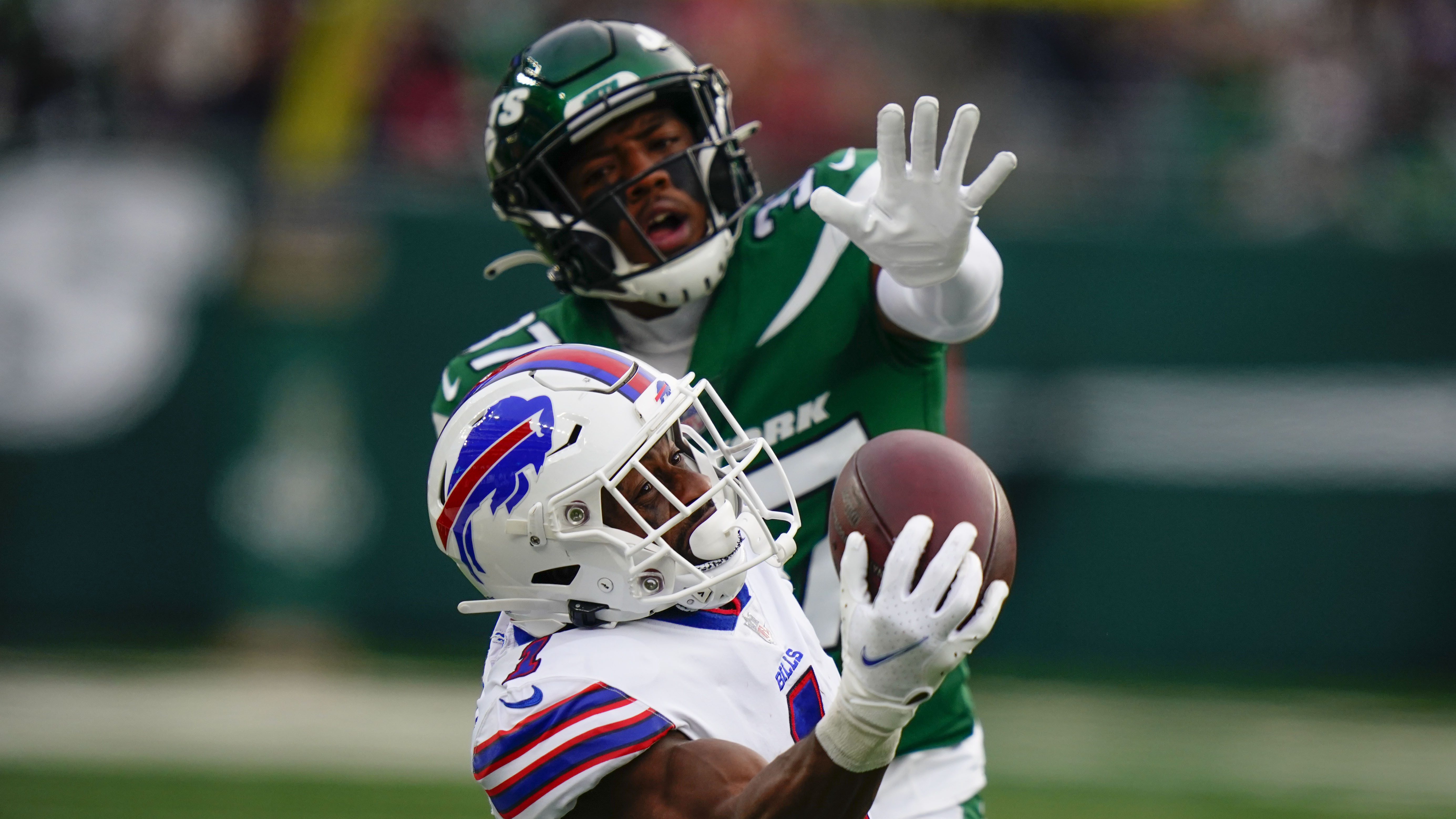 Allen, Bills D dominate White, Jets in 45-17 rout - The San Diego