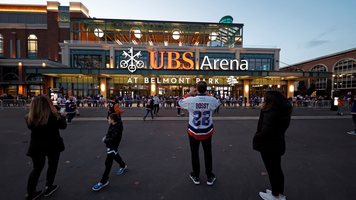 UBS Arena Welcome Islanders for First Time NBC New York