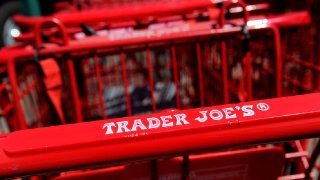 Trader Joe's grocery carts