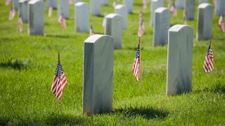 Gravestone at Arlington National Cemetery