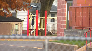 Playground at Grant Elementary School in New Jersey.