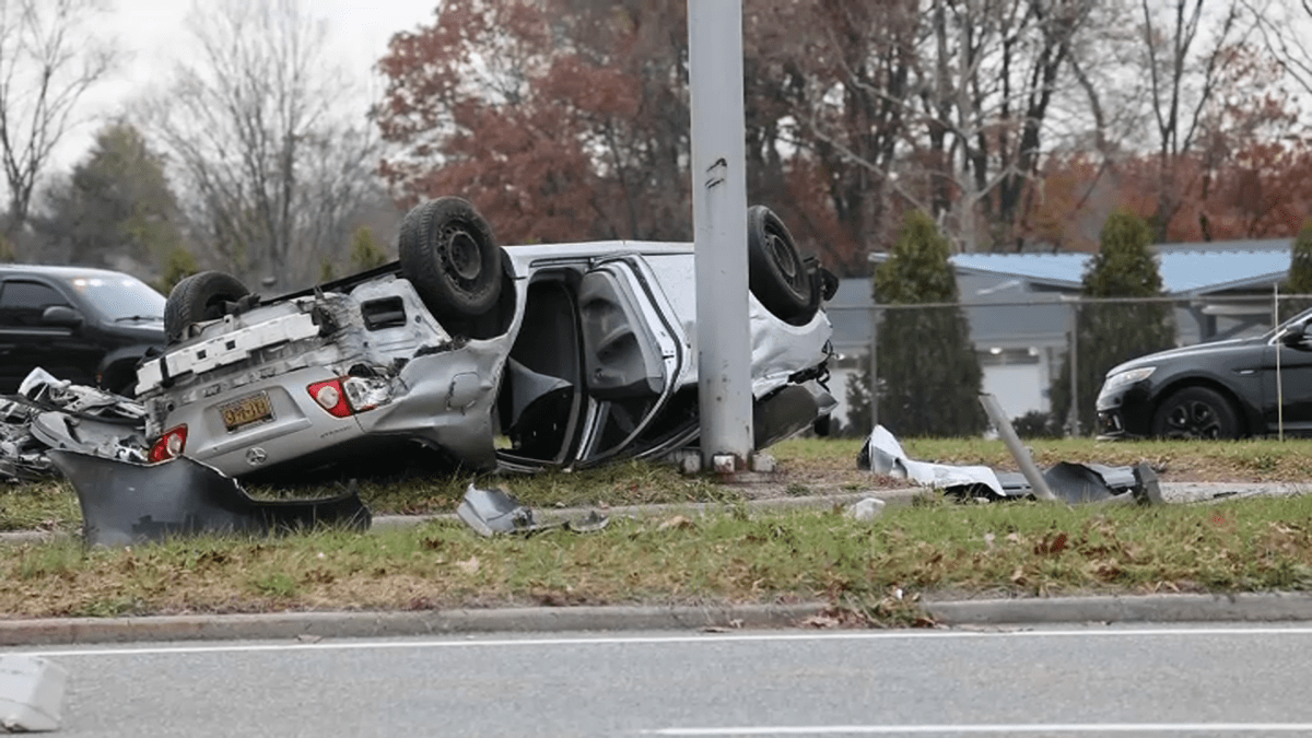 2 Women Ejected in Fatal Long Island Crash With Pole, Police Say NBC