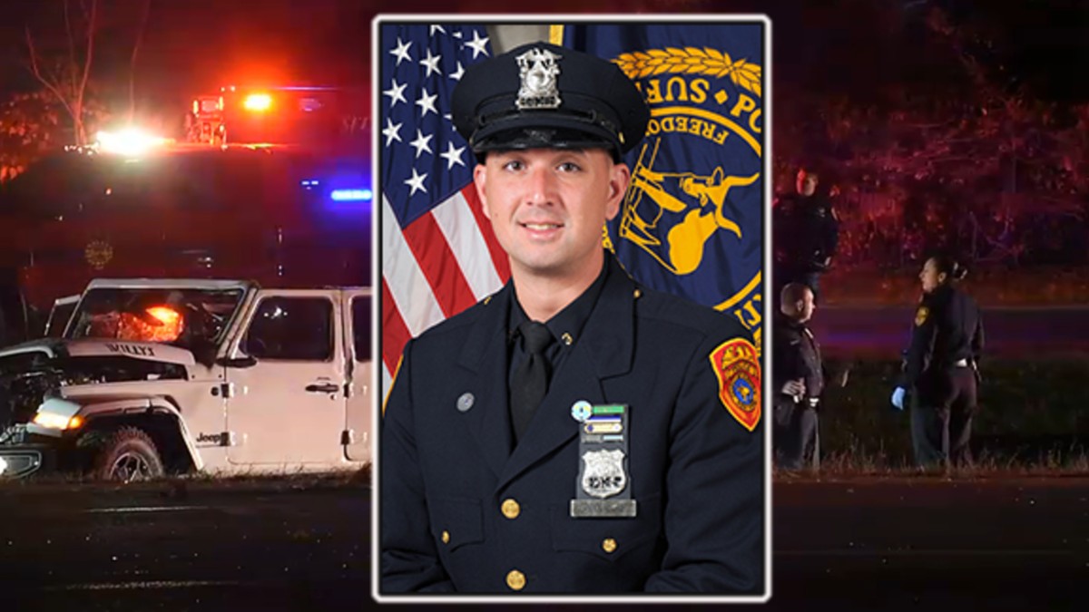 Suffolk County Police Officer Killed In Car Crash – NBC New York