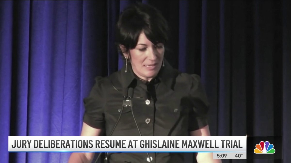 Deliberations Continue in Ghislaine Maxwell Trial – NBC New York