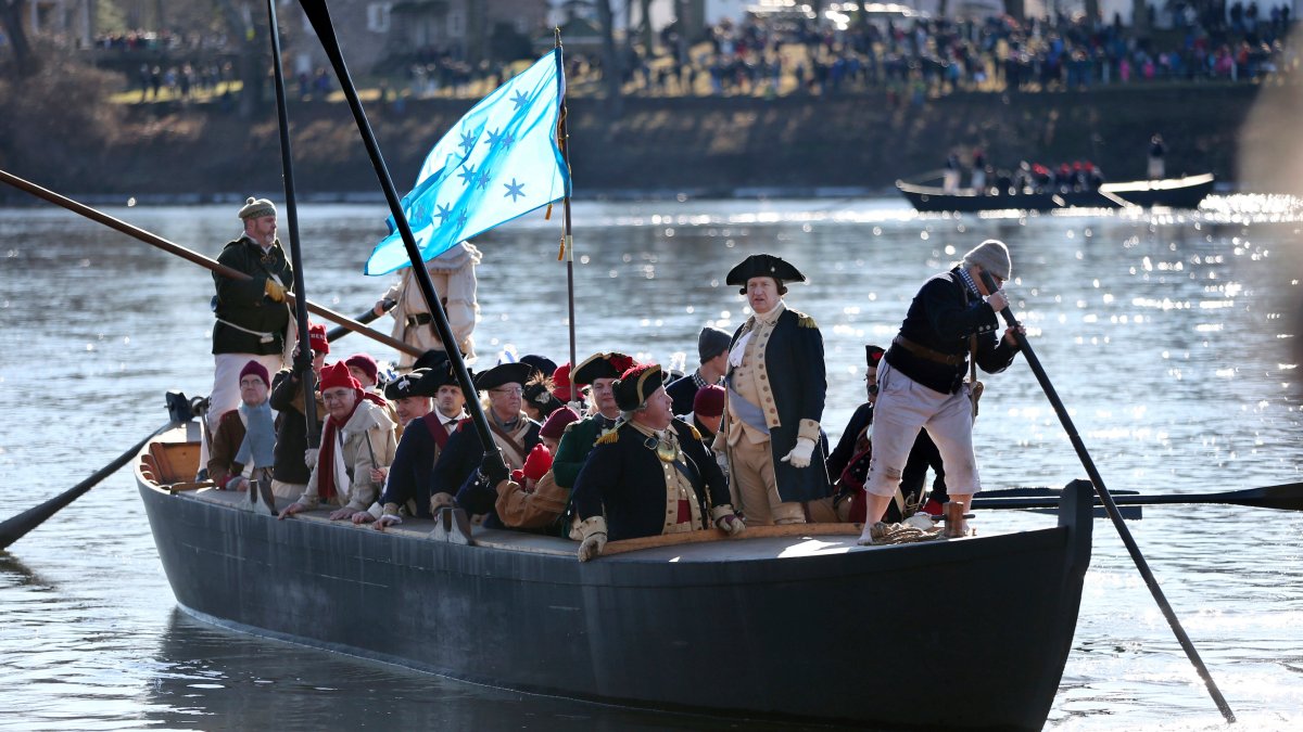 Washington Crossing the Delaware River Reenactment Between NJ, Pennsylvania Is Revived in 2021 – NBC New York - Vimarsana News