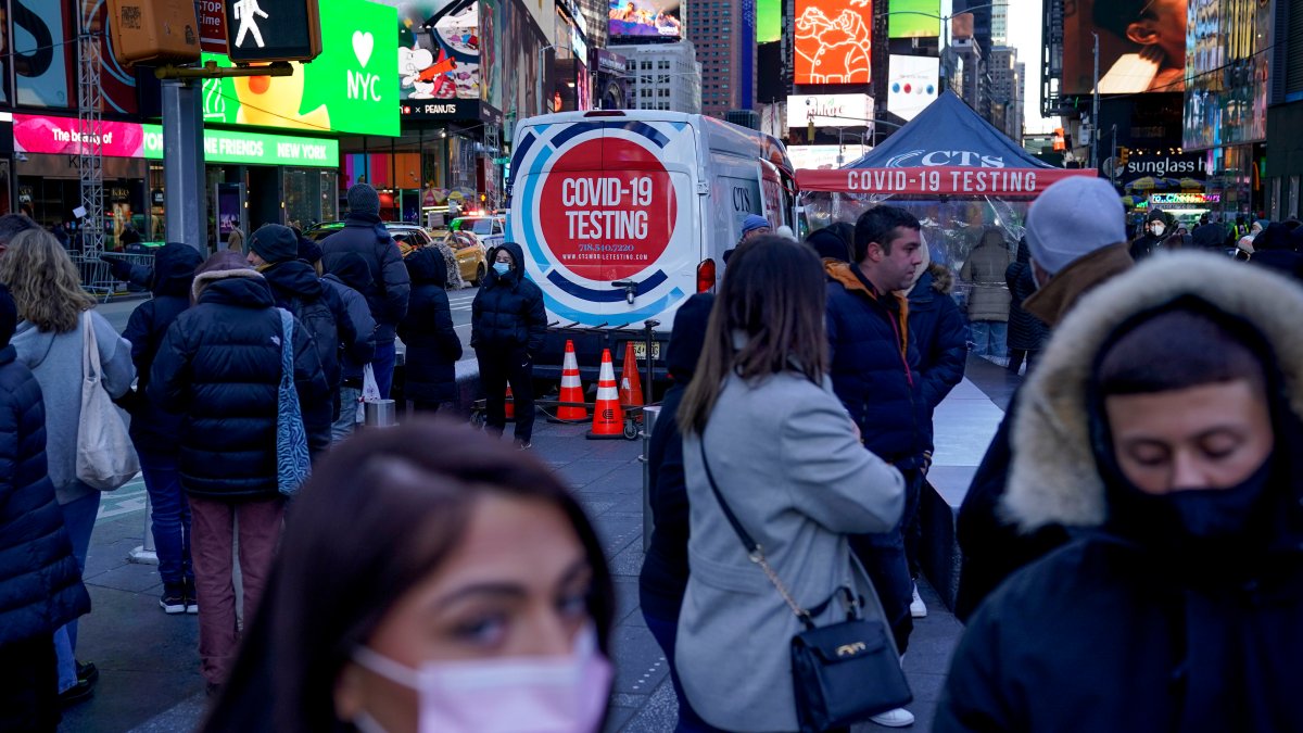 Virus Fears Widen as Omicron Variant Takes Hold Across US – NBC New York