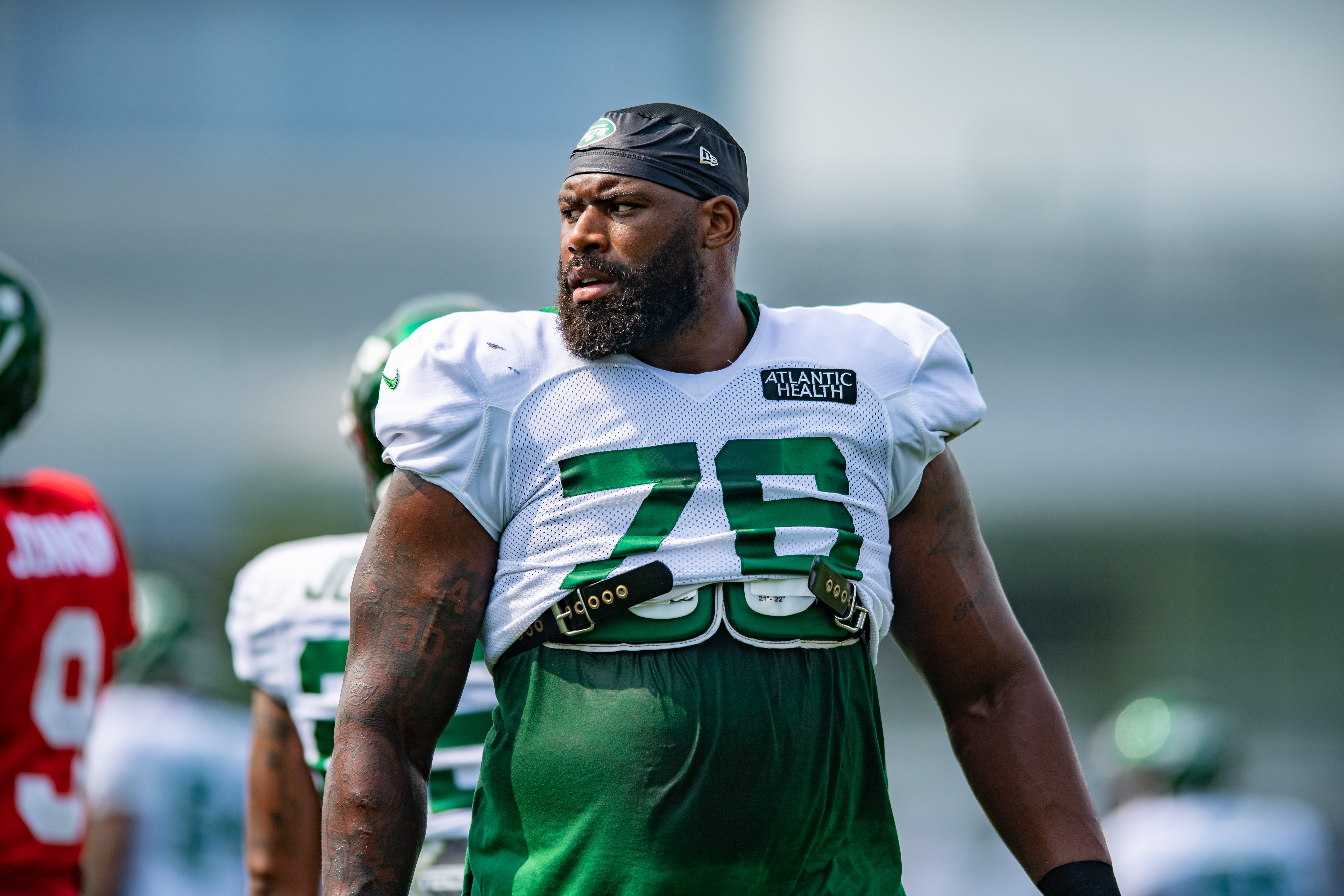 New York Jets' George Fant wants to be the best right tackle he can be