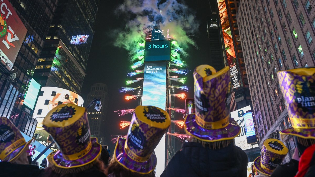 Watch the Ball Drop in Times Square NBC New York