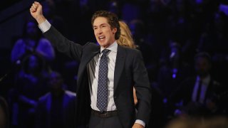 Joel Osteen, the pastor of Lakewood Church