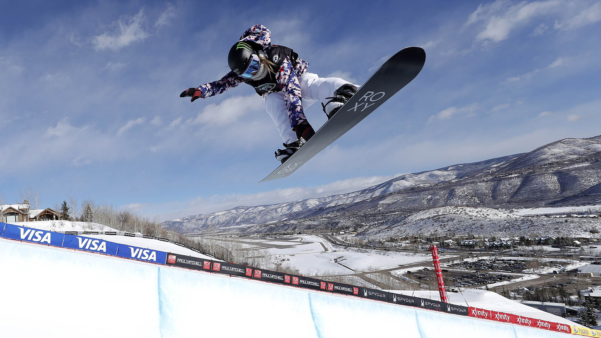 live olympic snowboarding