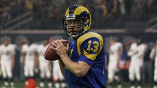 Zachary Levi stars as Kurt Warner in "American Underdog: The Kurt Warner Story."