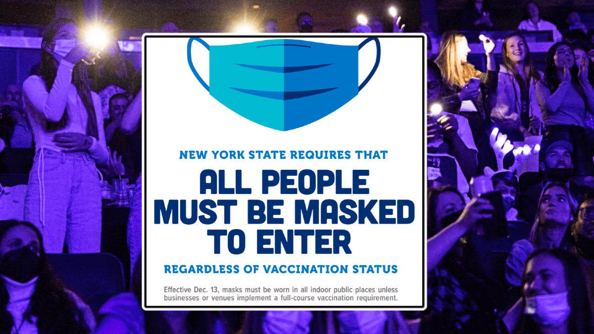 NYS Mask Mandate Starts Today Amid COVID Surge NBC New York