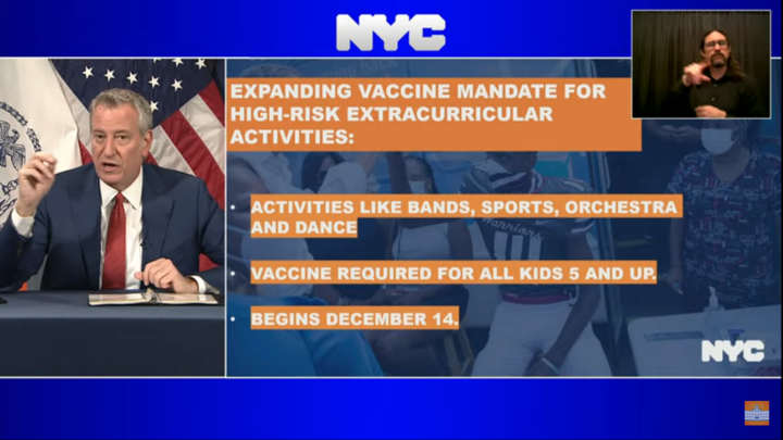 vaccine mandate kids