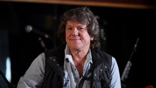 Woodstock co-producer and co-founder, Michael Lang, participates in the Woodstock 50 lineup announcement at Electric Lady Studios