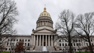 Preparations for the inauguration of West Virginia governor